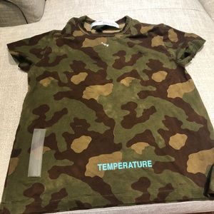 Camo off white tee